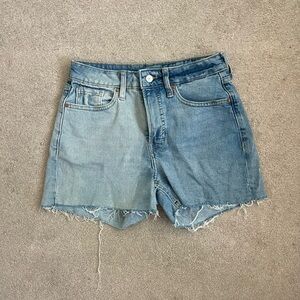 Two-Tone Denim Women Shorts